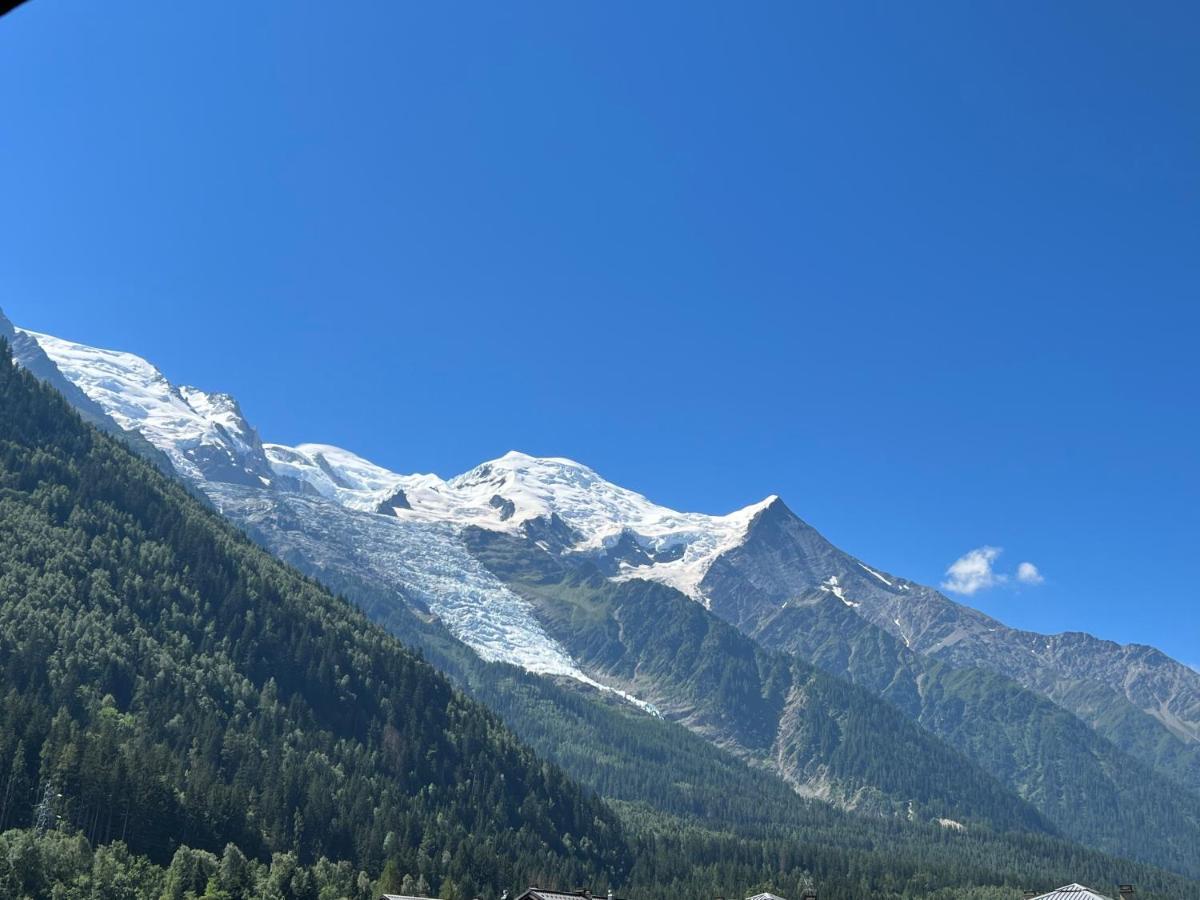 Mont Blanc 43, Vue Mont Blanc , Balcon, Parking Lejlighed Chamonix Eksteriør billede